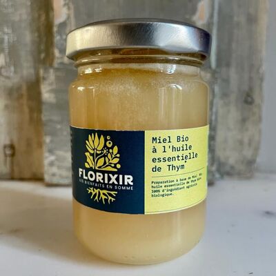 LEBENSMITTEL - Zubereitung auf Honigbasis mit ätherischem Bio-Thymianöl - 130 g