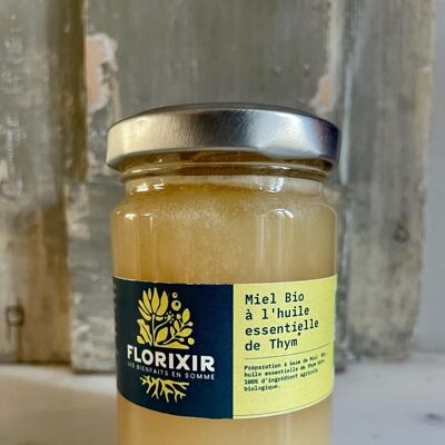 EPICERIE - Préparation à base de miel à l'huile essentielle de thym bio- 130g