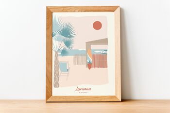 Affiche LACANAU La Cabane 4