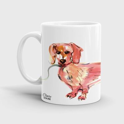 Taza de cerámica Simply Dachshund