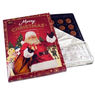 Calendrier de l'Avent du Père Noël de la gamme victorienne