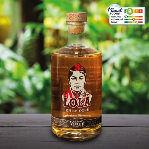 RHUM DORÉ - LOLA – 40%VOL. – 70CL