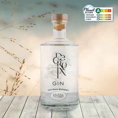 ORGANIC FRENCH GIN - DECROIX - 45% vol. 70cl