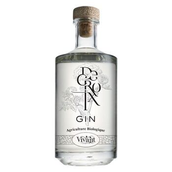 GIN FRANÇAIS BIO - DECROIX - 45% vol. 70cl 2