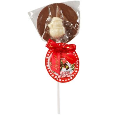 Snow Globe Range Snowman Chocolate Lollipops