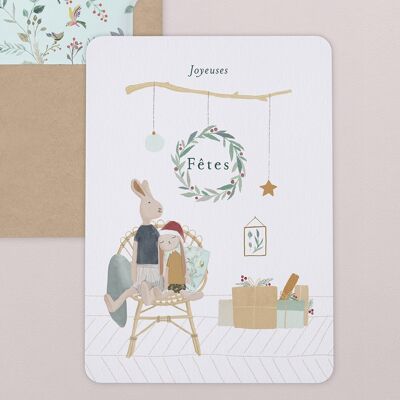 Greeting Card with Rounded Corners - Alphonse