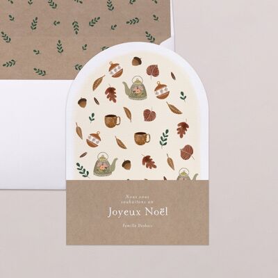 Greeting Card with Arch - Warm Vanilla