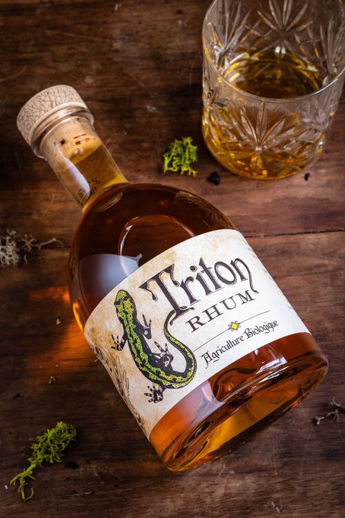 RHUM AMBRÉ BIO – TRITON - 40% VOL – 70CL