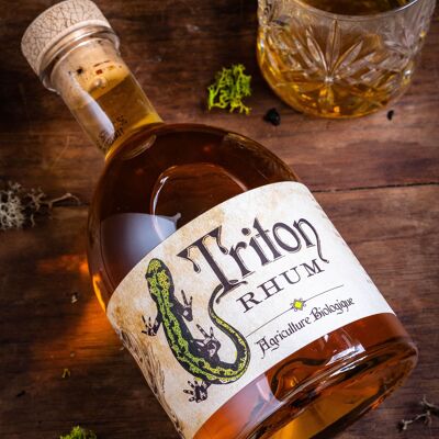 RHUM AMBRÉ BIO – TRITON - 40% VOL – 70CL