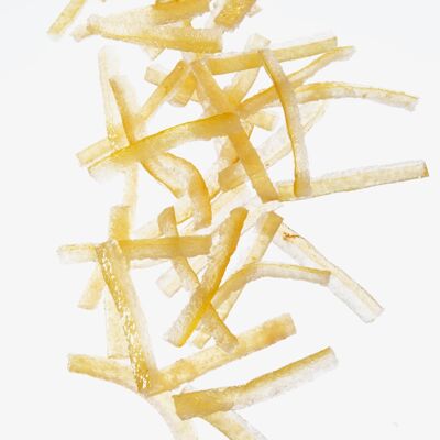 Bulk: CANDIED LEMON PEEL SLABS 4 Kg