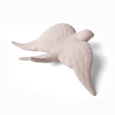 Large Matte Gray Ceramic Swallow CA0301EGL