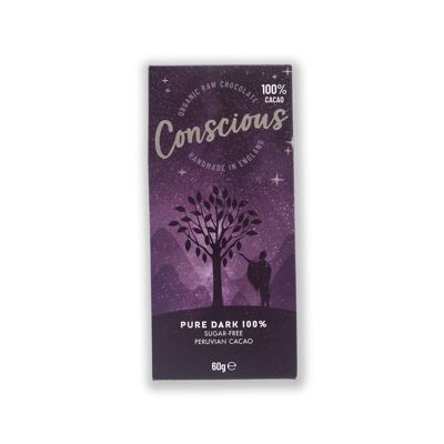 Puro Oscuro 100% Cacao Vegano Orgánico