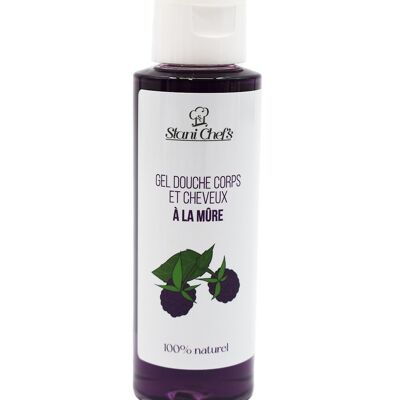 Blackberry body and hair shower gel 100ml