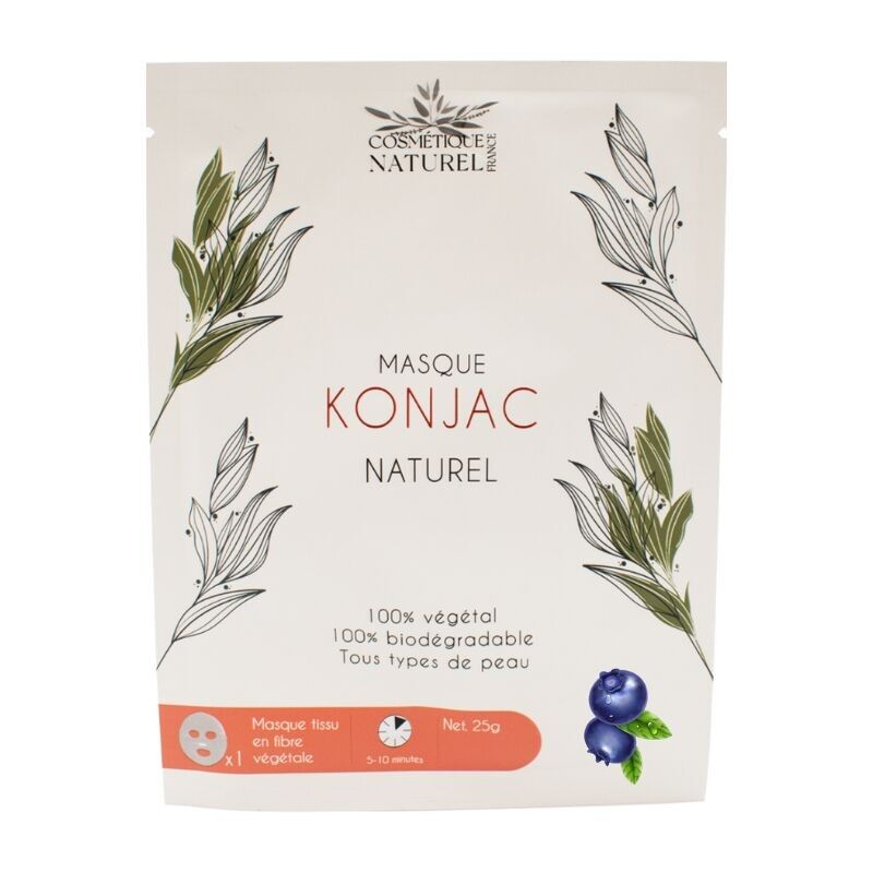 Masque visage - Myrtille