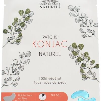 Patchs contours des yeux au Konjac - Myrtille