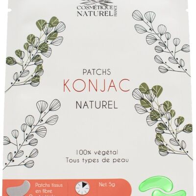 Patchs contours des yeux au Konjac - Aloé vera