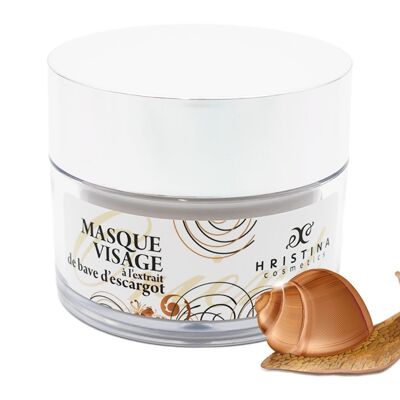 Moisturizing face mask based on snail slime 100ml