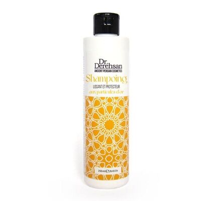 Smoothing and protective summer shampoo with gold particles 250ml