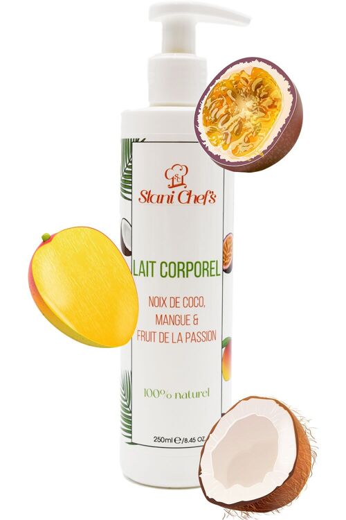 Lait corporel à la noix de coco, mangue & fruit de la passion 250ml