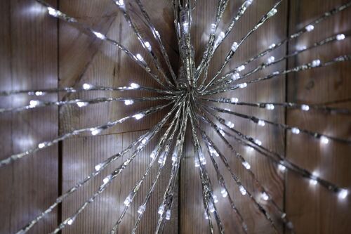 Polestar Christmas Flashing Star with 160 Cool White Led Light - 70cm