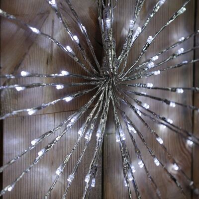 Polestar Christmas Flashing Star with 160 Cool White Led Light - 70cm