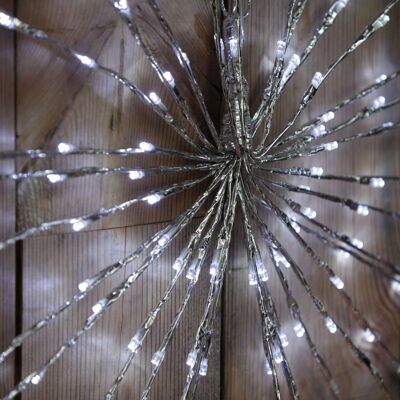 Polestar Christmas Flashing Star with 160 Cool White Led Light - 70cm