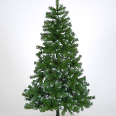 Árbol de Navidad delgado de abeto verde esmerilado Colorado de 180 cm/6 pies
