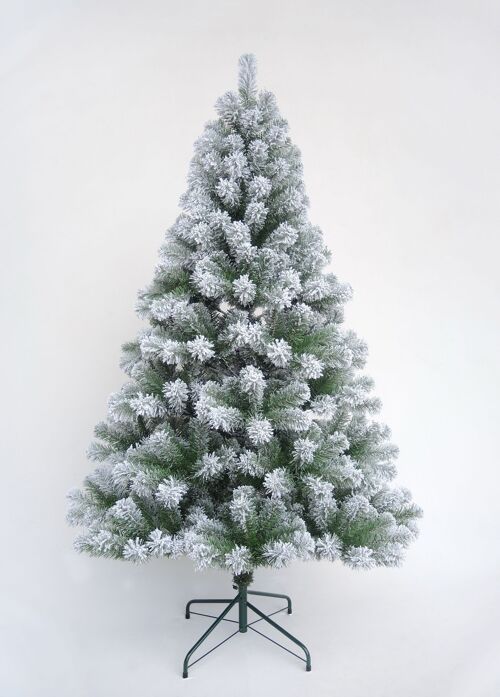 Colorado Slim Spruce Snowy Green Artificial Christmas Tree - 180cm / 6ft