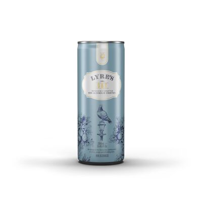 Lyre's Gin & Tonic - Non Alcoholic Spirits | Case of 24 | Ready To Drink 250mL x 24