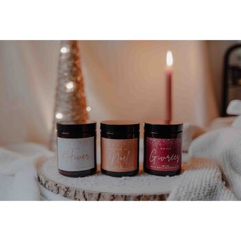 "ÉPICES DE NOËL" Bougie de Noël naturelle et parfumée. 5