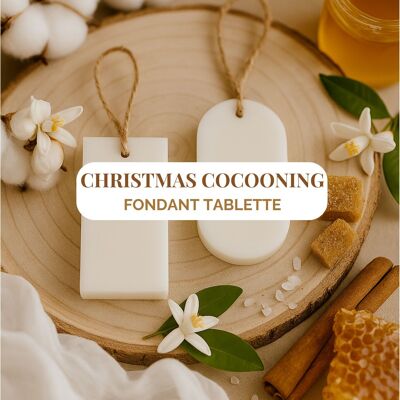 COCOONING DI NATALE - Tavoletta di cera profumata di Natale
