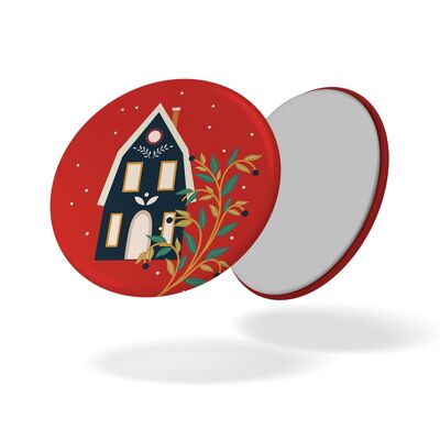 Schiaccianoci - Casa di Natale - Magnete #89