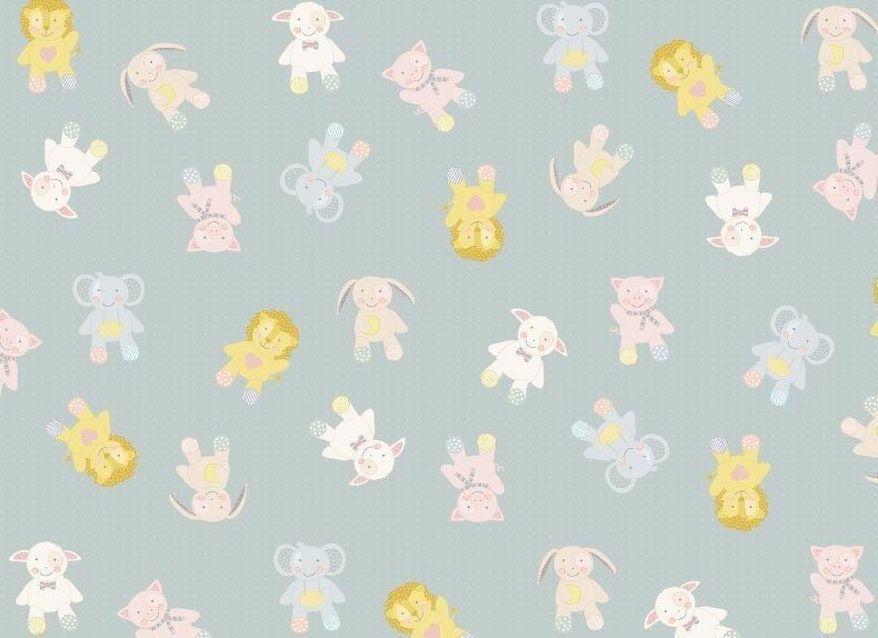 Foglio di carta da regalo "Rasselbande" in carta riciclata