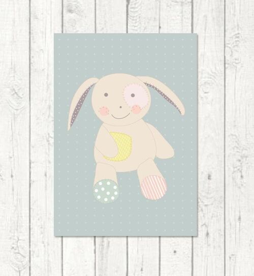 Postkarte "Häschen"