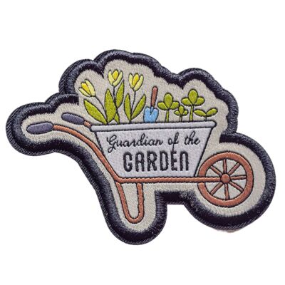 recycled Iron on  patch - Gardening
