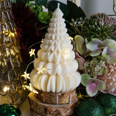 Christmas Tree Candle - Christmas Candle - Decorative Christmas Candle - Boabab Candle - Candle for Christmas decoration