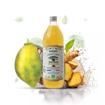 Bio Superfruit Baobab-Ingwer-Saft 1L