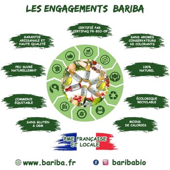 Superfruit BARIBA Baobab brut Bio Premium & Spiruline verte bio 100G 5