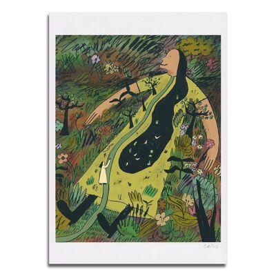 Self Forest Art Print