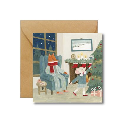 Weihnachtszeit - Weihnachtskarte