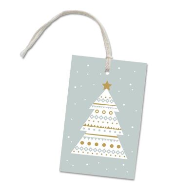 Gift tag "Christmas tree"