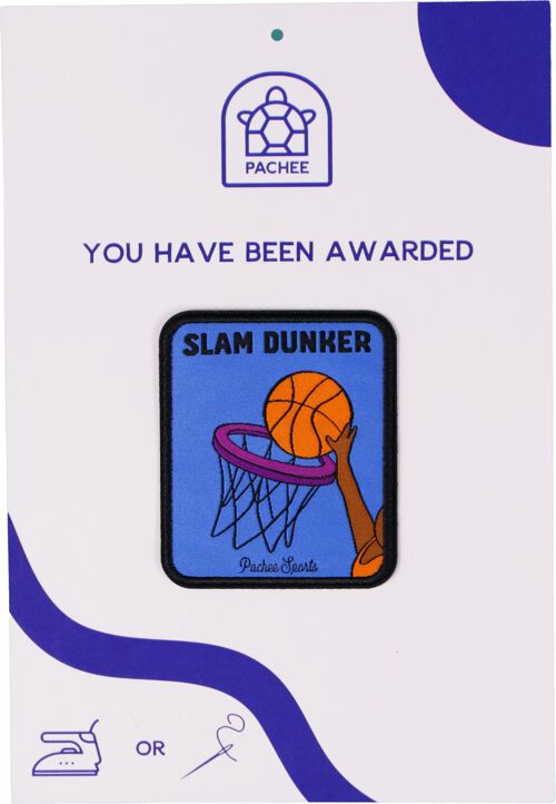 Iron on patch  - slam-dunker
