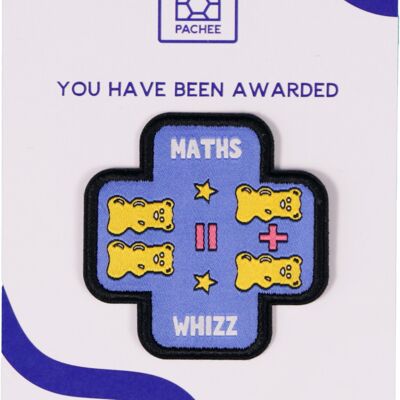 Iron on patch - maths-whizz