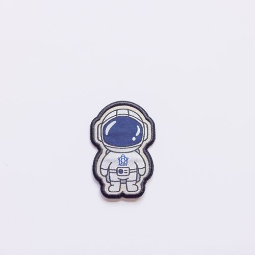 recycled Iron on  patch - astronaut
