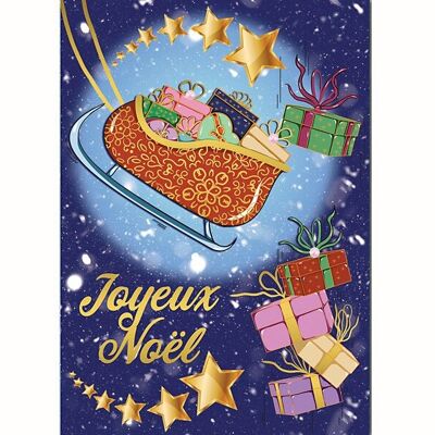 Tarjeta de feliz navidad