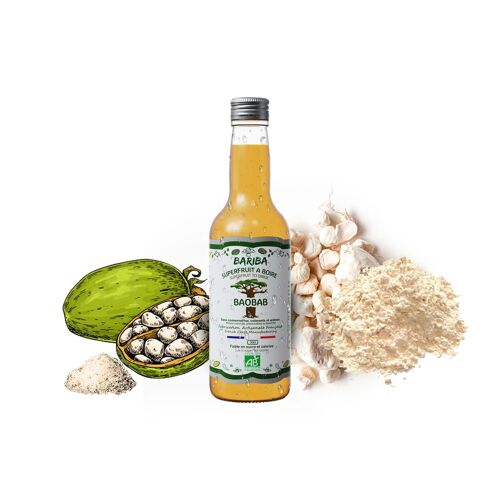 JUS DE FRUIT BIO NATUREL BAOBAB NATURE 33CL CHR