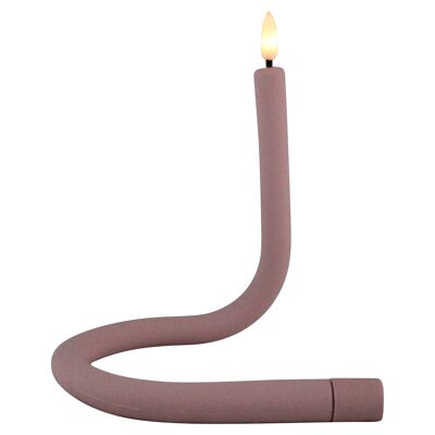 LED dinner candle flex 40cm different colours