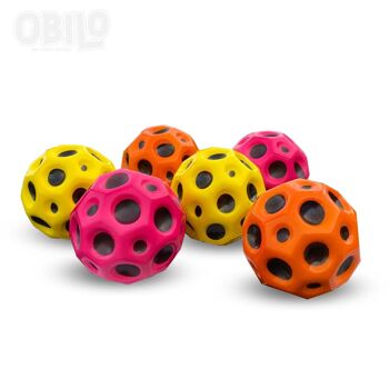 Astro Bounce Ball, néon, 3 couleurs (Mega High Bounce Ball) 2