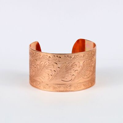 Pure copper light weight bracelet with Gift Bag (design 58)