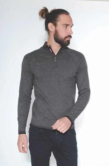 Pull Cycliste Double Col